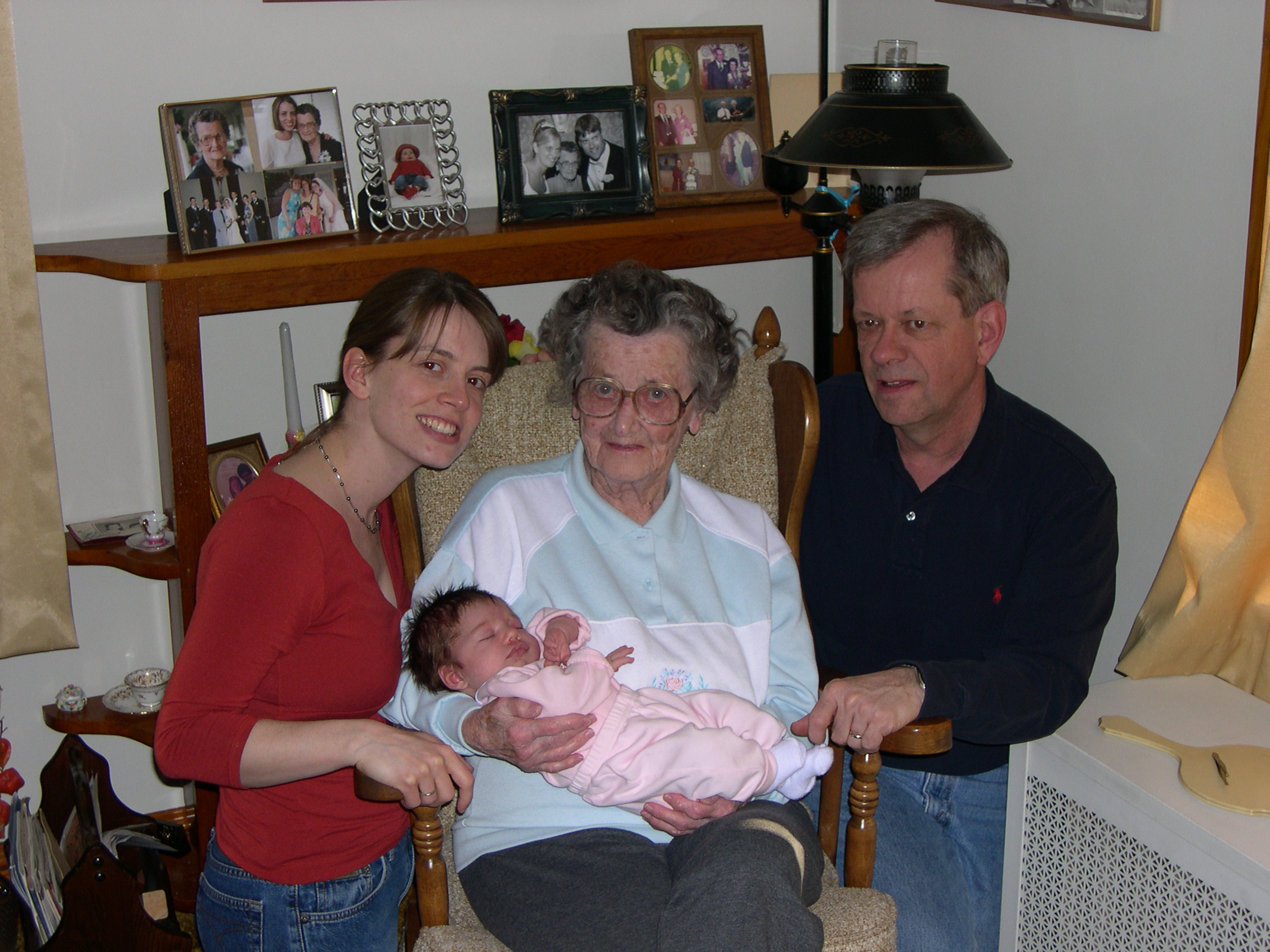 Nana, Lily, Doug, Leah