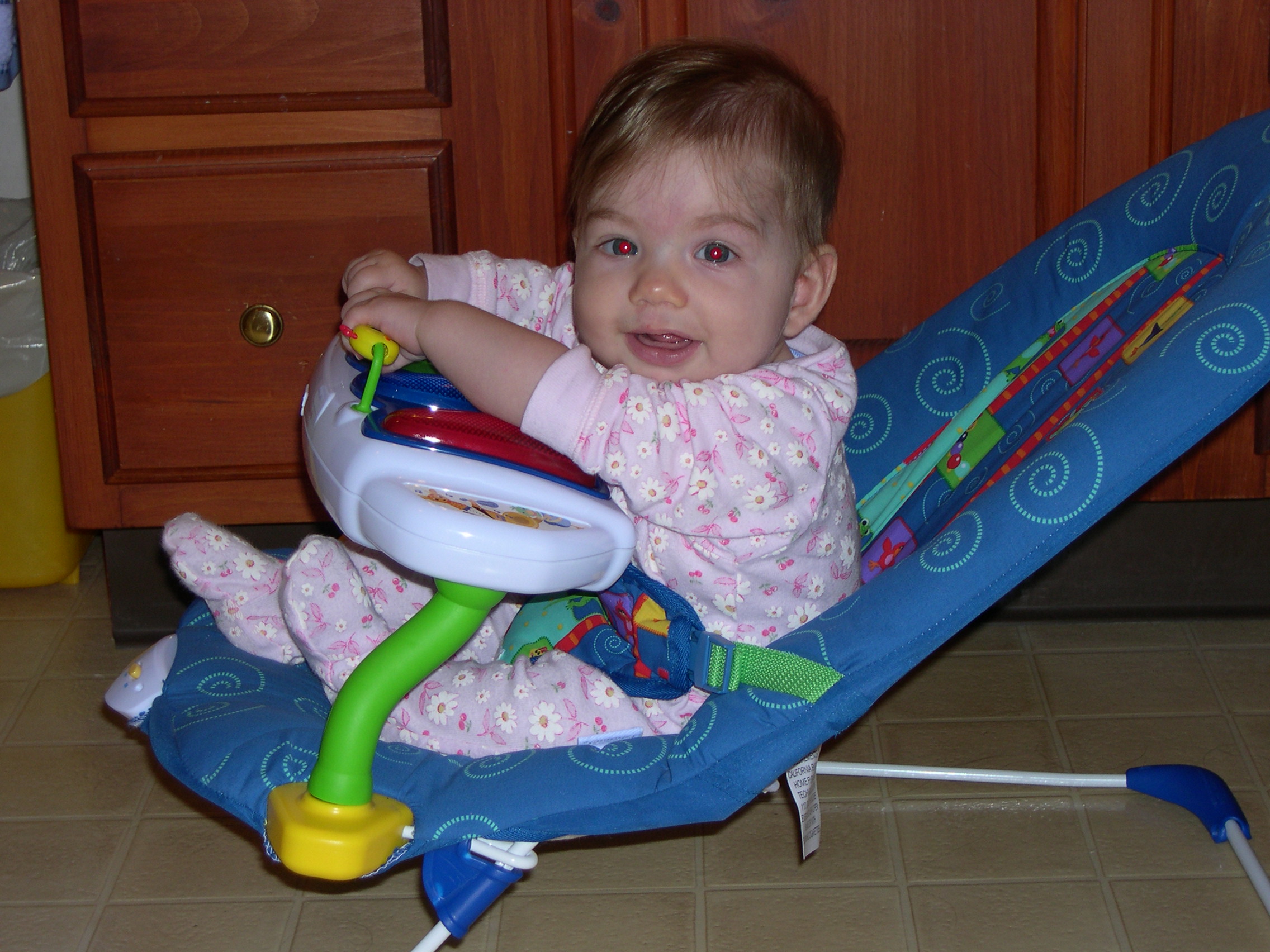 sitting up
