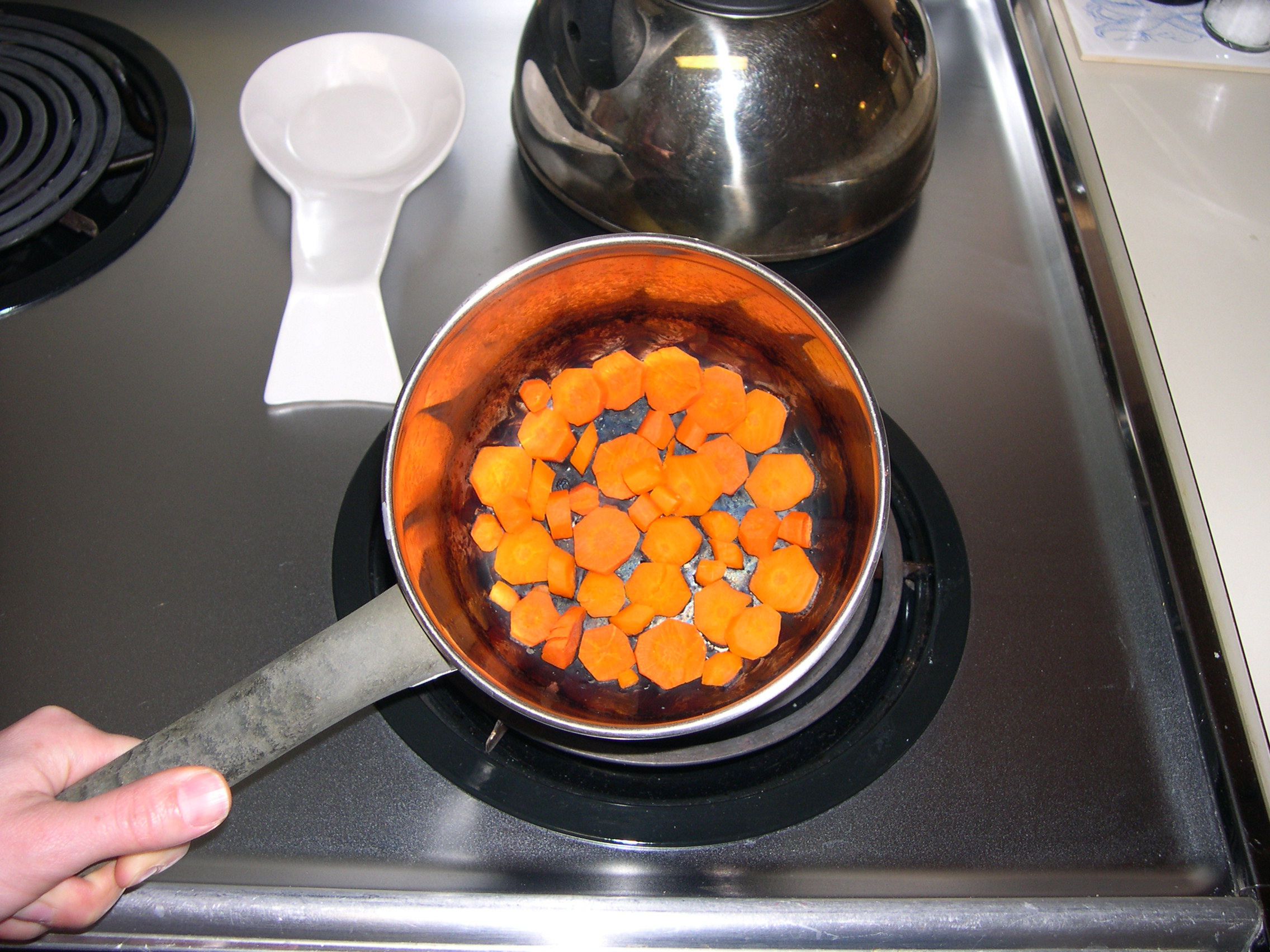burnt carrots