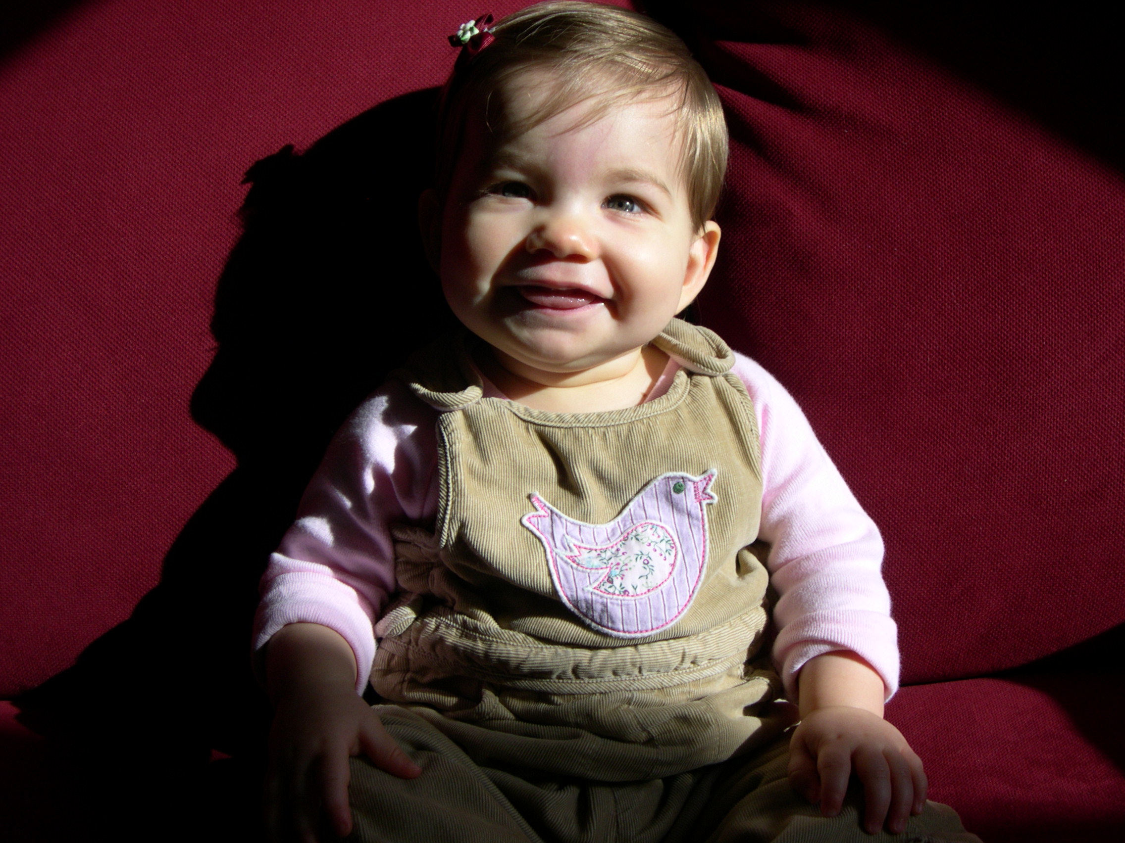 Giggly Card Pose